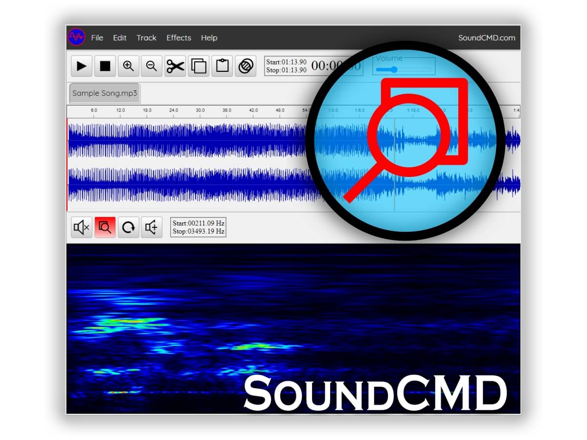 How to look inside the audio spectrum